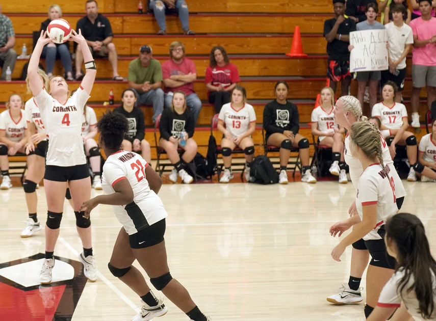 Corinth volleyball learning valuable lessons
